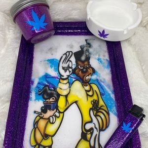 Rolling Tray Set